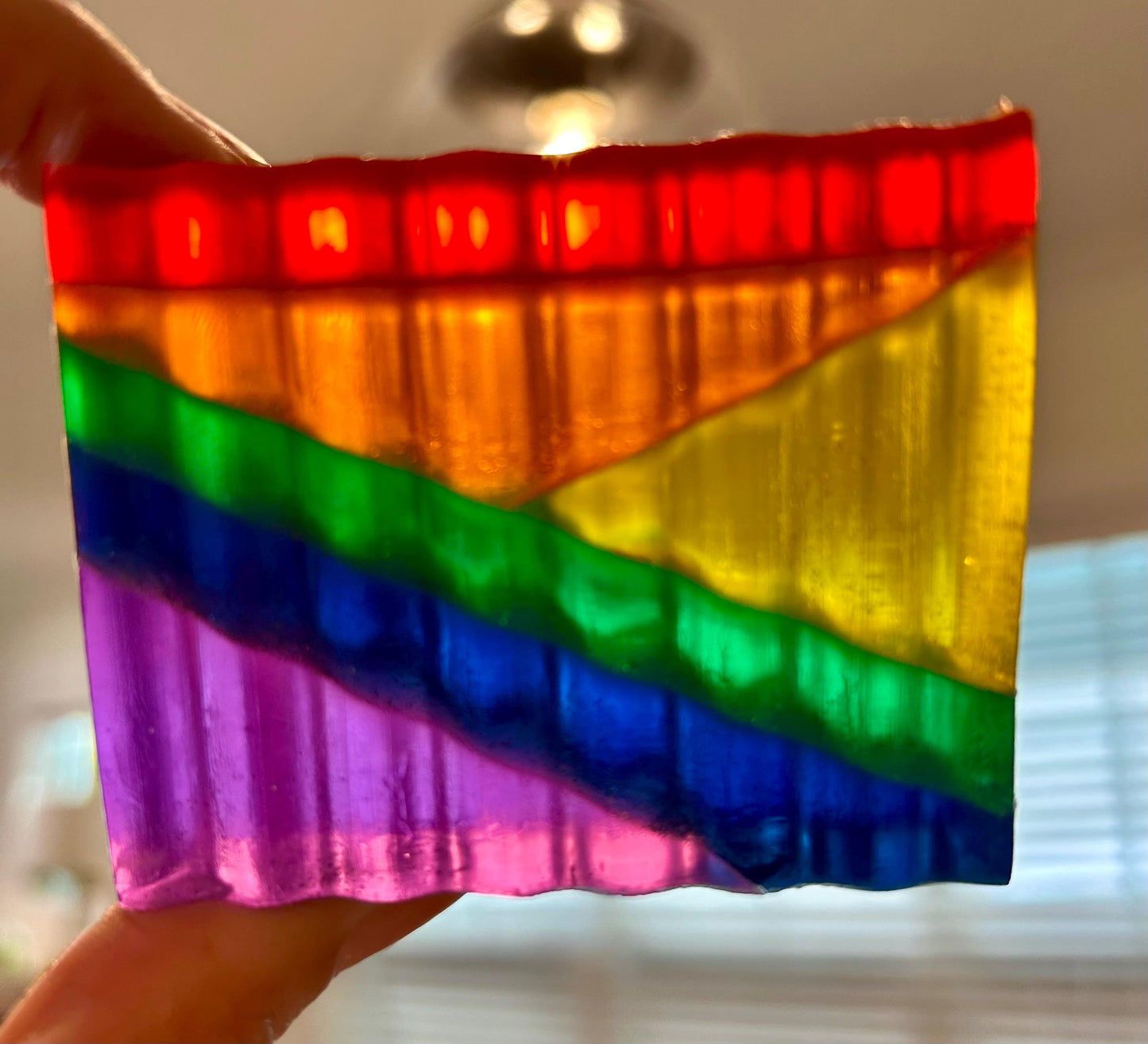 Handmade Rainbow Soaps with Affirmations | Terra & Twine | Fun Soaps | Well-being gifts