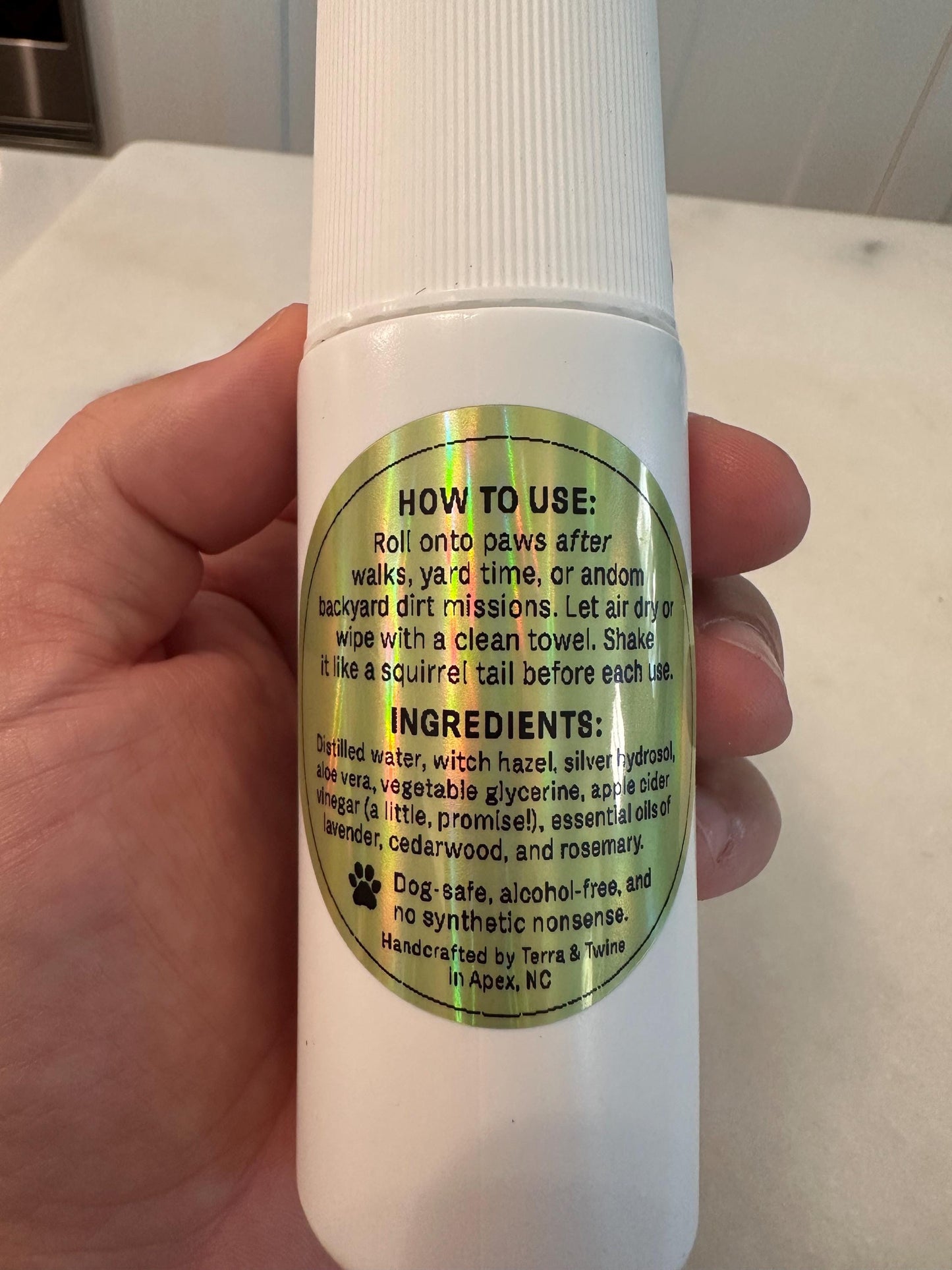 Pet Deodorizer for Paws | Pet Freshener Spray | Paw Wash | Funky Foot Spray | Natural Dog Paw Deodorant | Pet-Safe Odor Control Spray